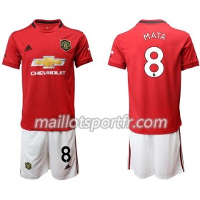 Maillot de Foot Manchester United Mata 8 Enfant Domicile 2019/20